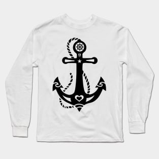 Anchor Style Long Sleeve T-Shirt